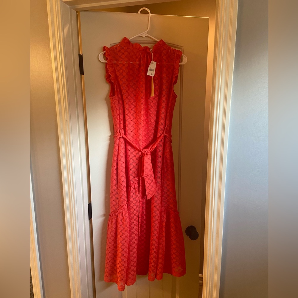 Orange Versona maxi dress